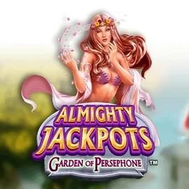 Almighty Jackpots: Garden of Persephone logo by Novomatic at Sankra Casino
